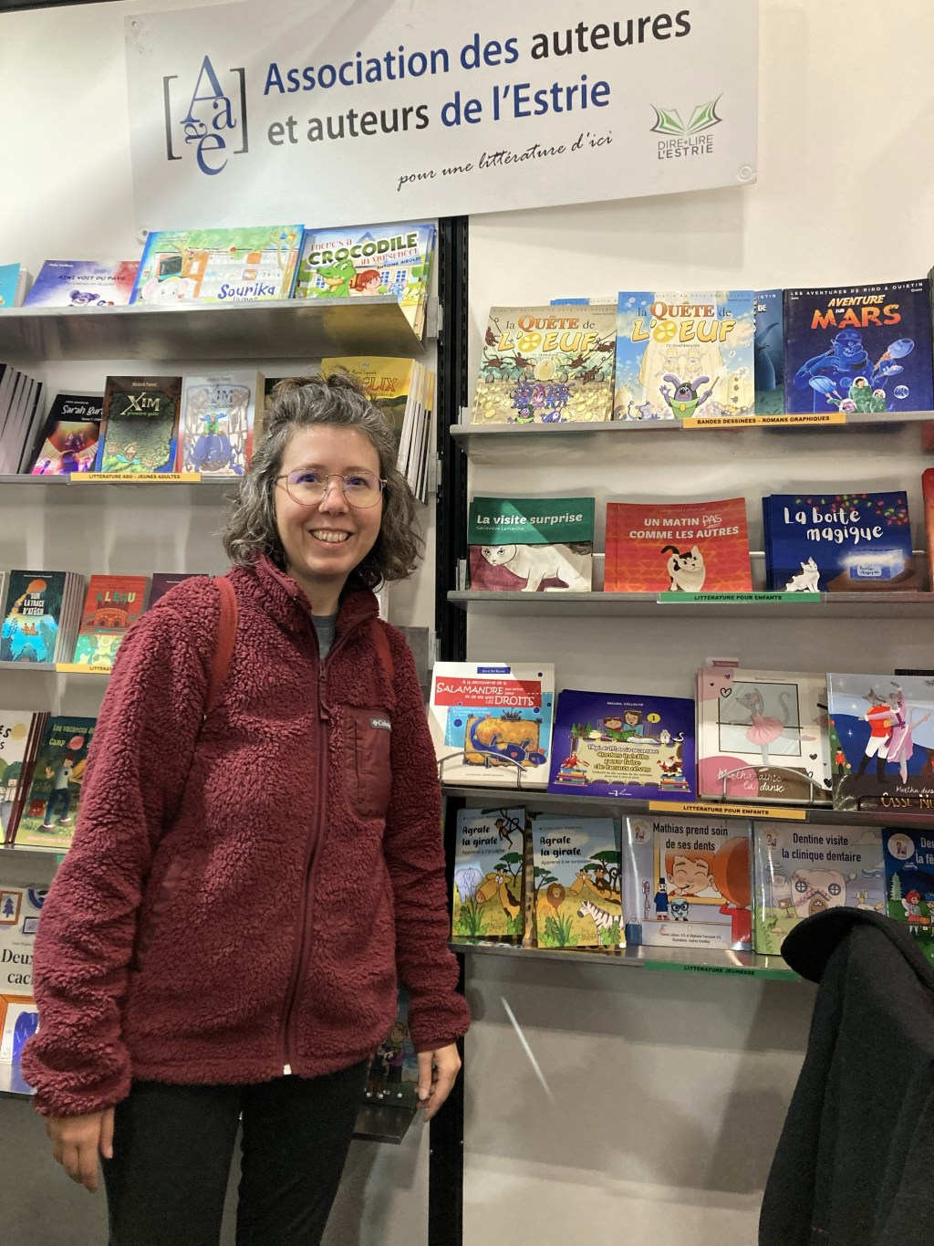 Mes livres au salon du livre de l&rsquo;Estrie, 16-19 octobre&nbsp;2025