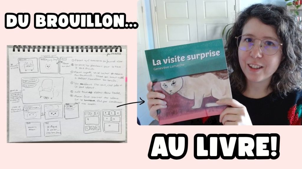 Du brouillon au livre : comment j’ai créé La visite&nbsp;surprise