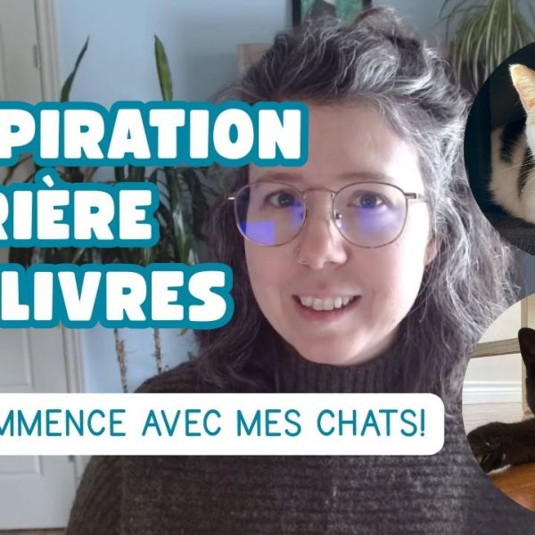 L&rsquo;inspiration derrière mes livres: tout commence avec mes&nbsp;chats!