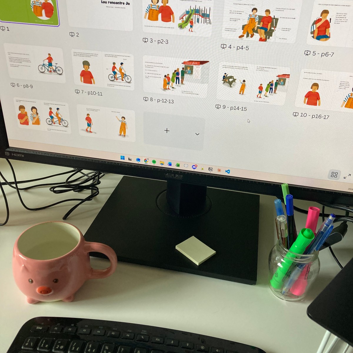 La mise en page est&nbsp;commencée!